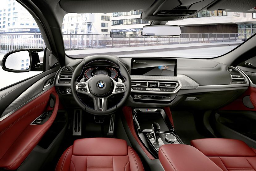 Driver's seat of the new BMW X4