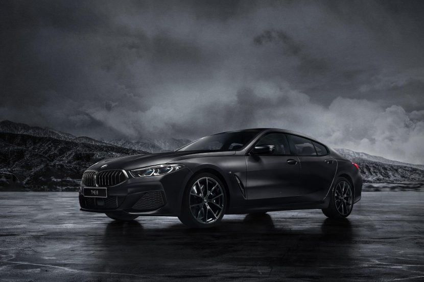 BMW M8 Gran Coupe owner wanted Vantablack, settled for Frozen Black