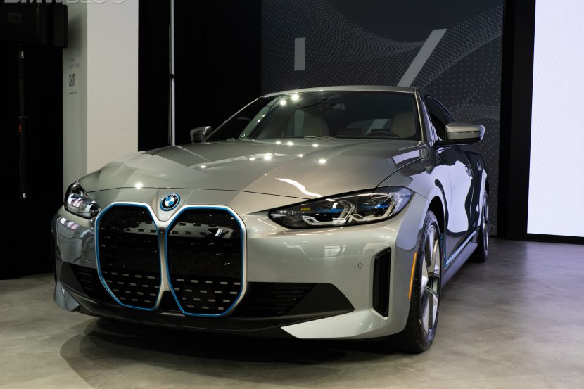 Upclose with the new BMW i4 electric car – VIDEO