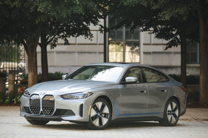 Video: BMW i4 Walk-around clip shows details of the four-door coupe EV