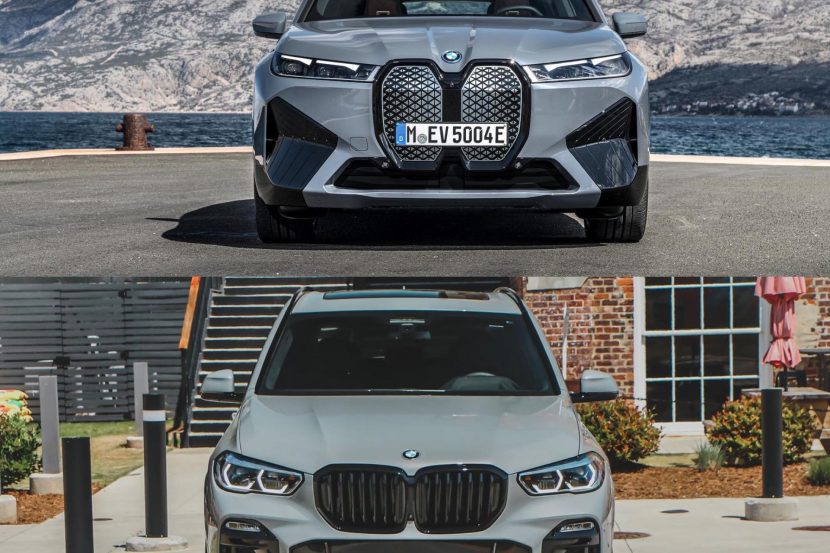 Photo Comparison: BMW iX xDrive50 vs BMW X5 M50i