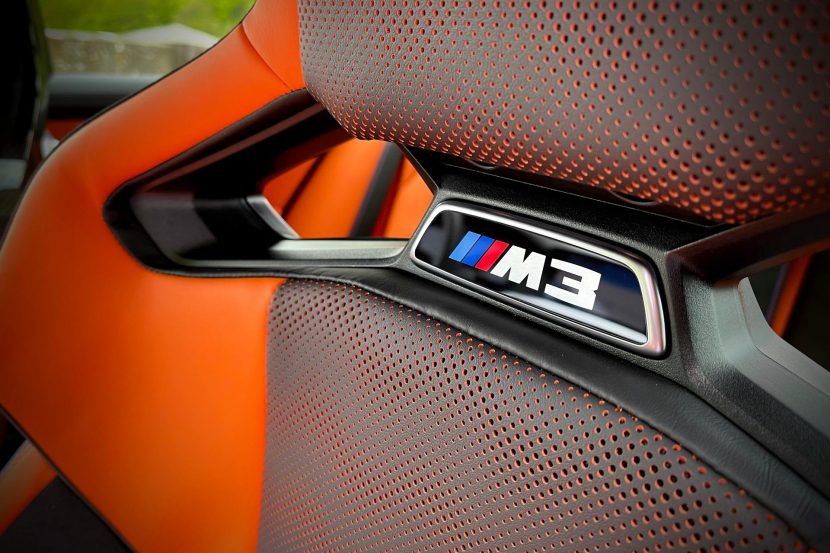 Beige 2021 BMW M3 Competition tuned to 592 hp based on dyno test