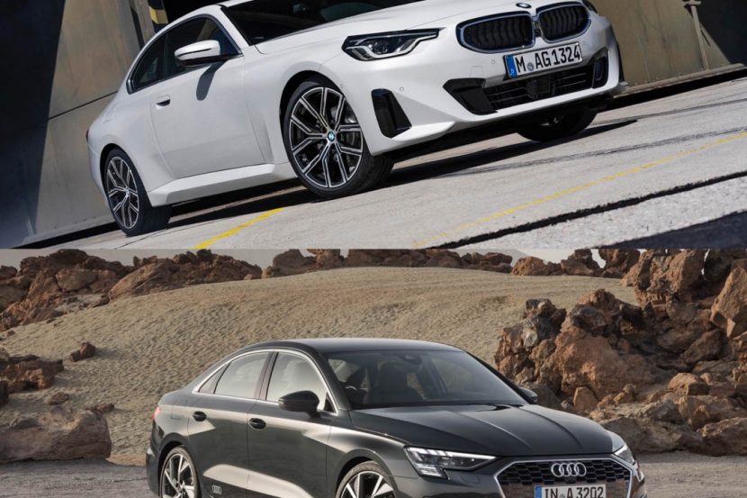 Photo Comparison: BMW 2 Series vs Audi A3 Sedan