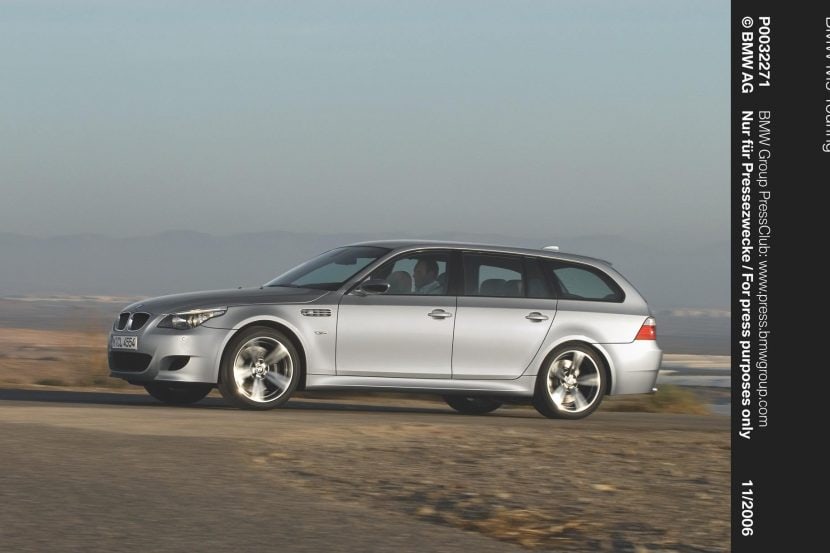 Chris Harris Swaps His BMW E61 M5 Touring’s Leather For Bold Red Corduroy