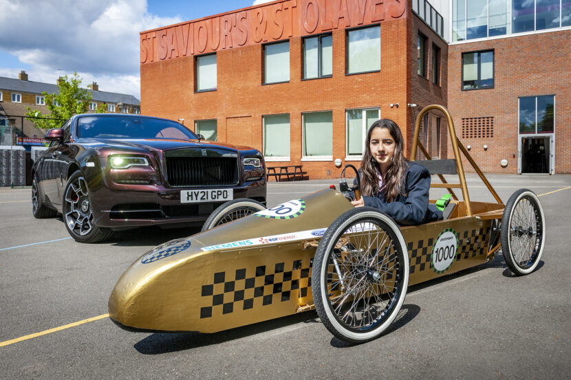 Rolls-Royce Young Designer Competition winner takes delivery of her prize