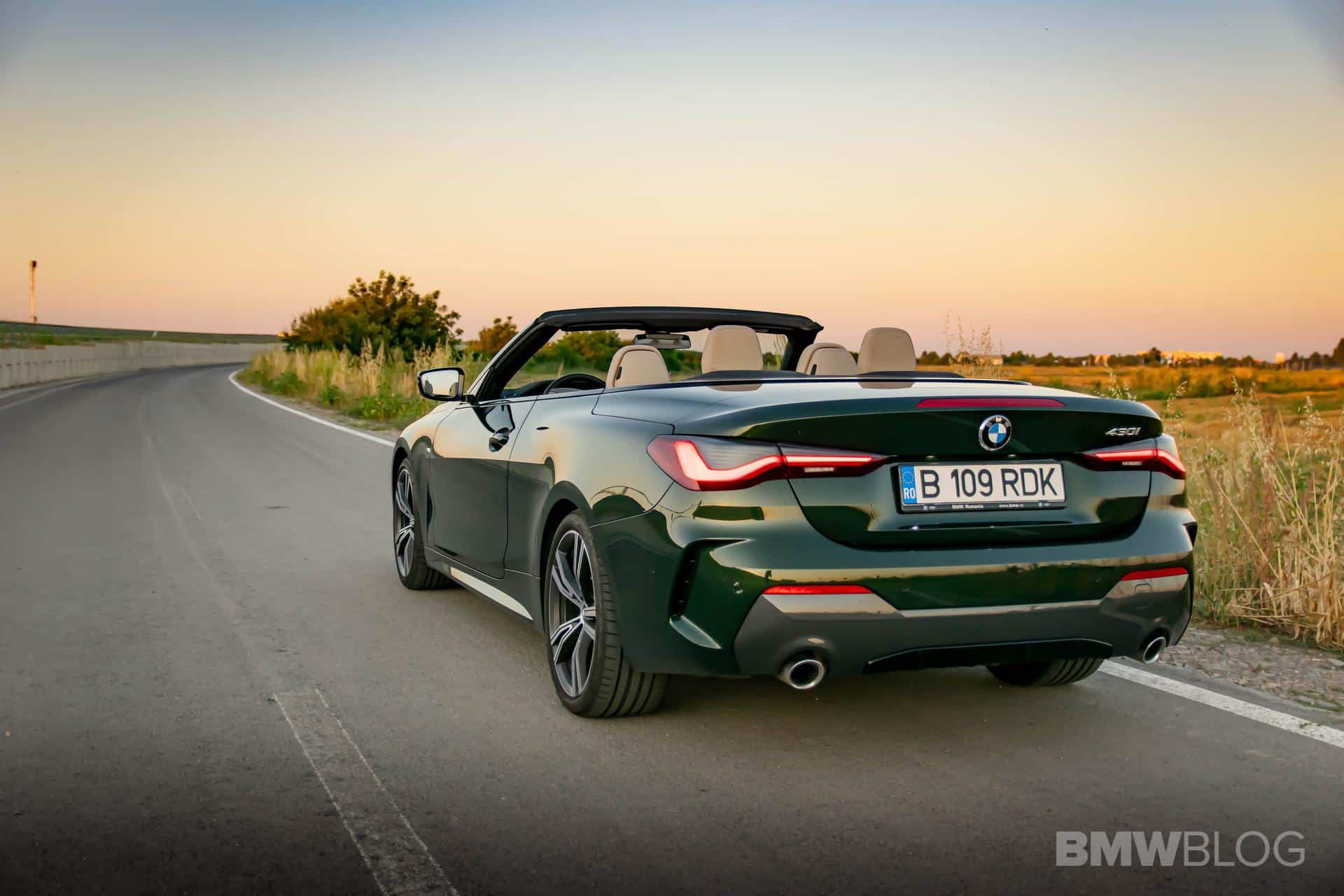 2021 BMW 4 Series Convertible Review: Soft Top Returns, Big Grille Stays