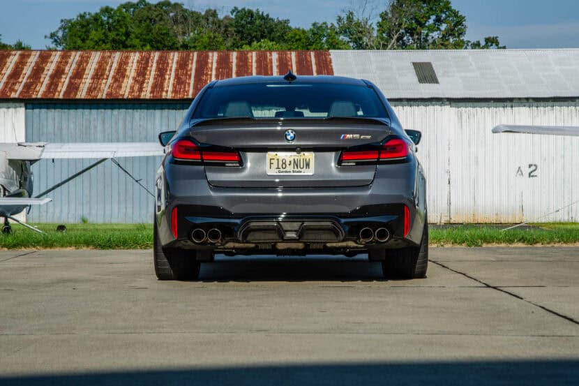 BMW M5 CS beats modified Nissan GT-R in drag race