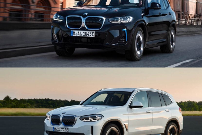Photo Comparison: BMW iX3 LCI vs Pre-LCI BMW iX3 — New vs Old