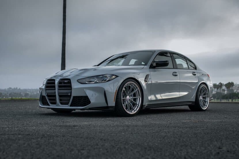 2021 BMW M3 in Brooklyn Grey now sits on custom HRE Wheels