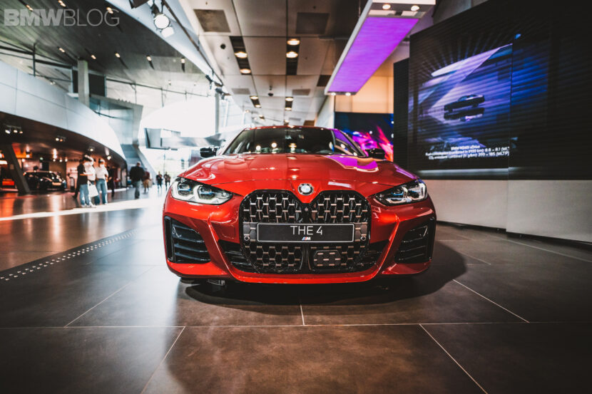 Live Photos: 2021 BMW 4 Series Gran Coupe in display at the BMW Welt