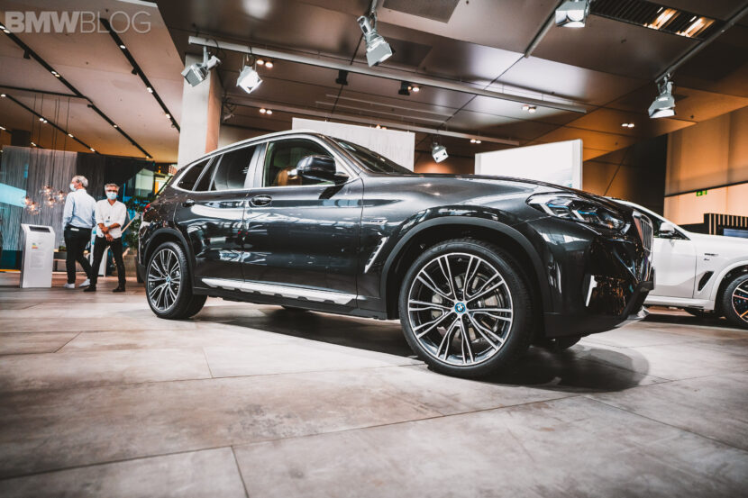 2021 BMW X3 Facelift makes a stop in the heart of Munich