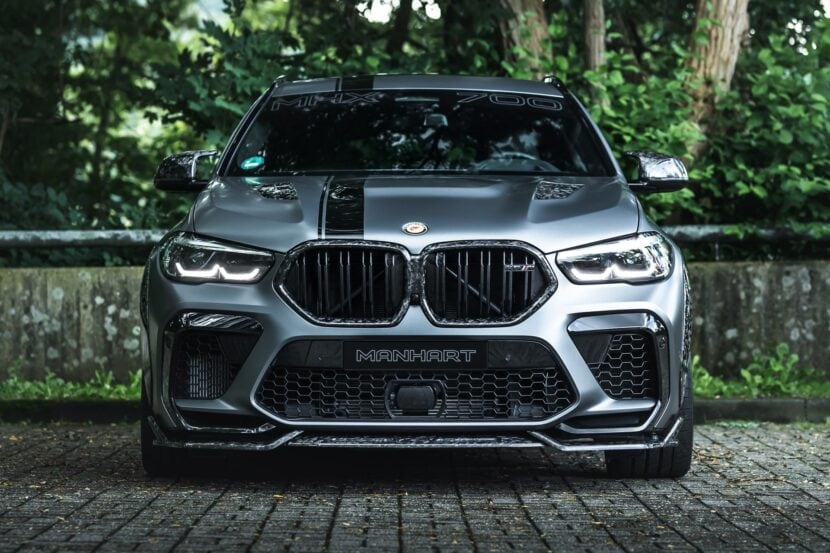 Manhart BMW X6 M-Tuning: Tons of Carbon Fiber and 730 horsepower on tap