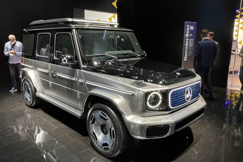 2021 IAA Live Photos: Mercedes-Benz EQG — Electric Off-Roader