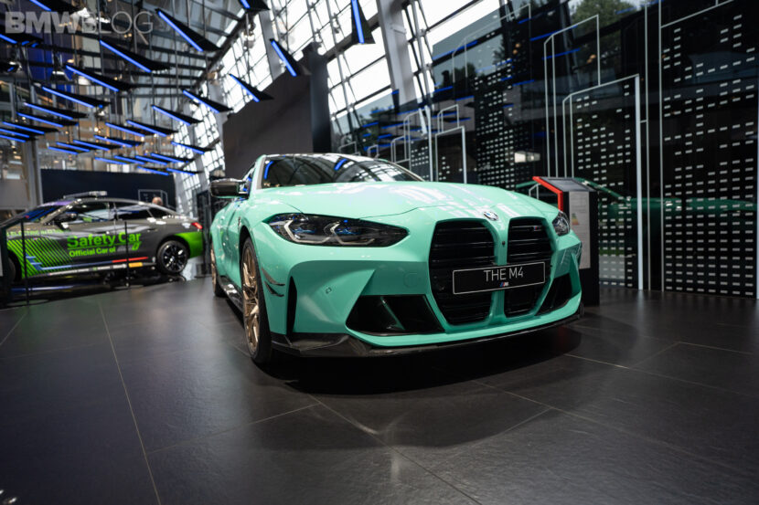 BMW M4 Mint Green and M Performance Parts – Odd Choice?