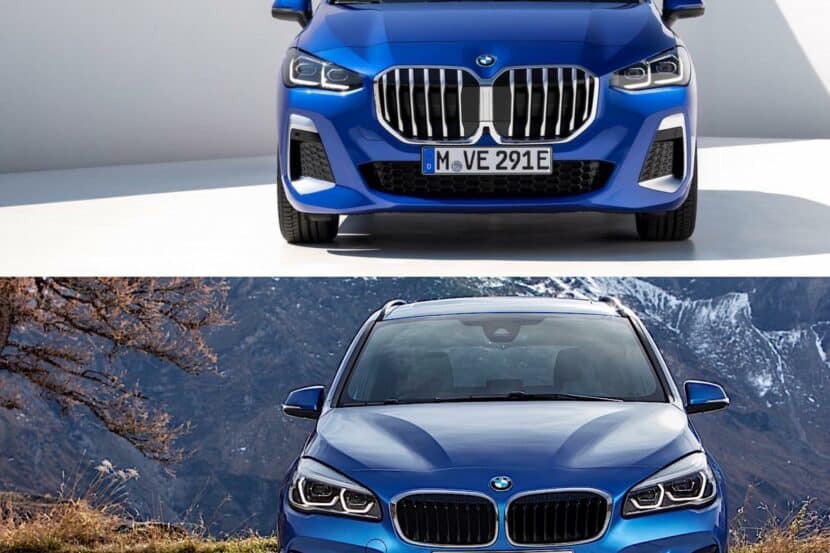 Photo Comparison: U06 BMW 2 Series Active Tourer vs F45 2 Series Active Tourer