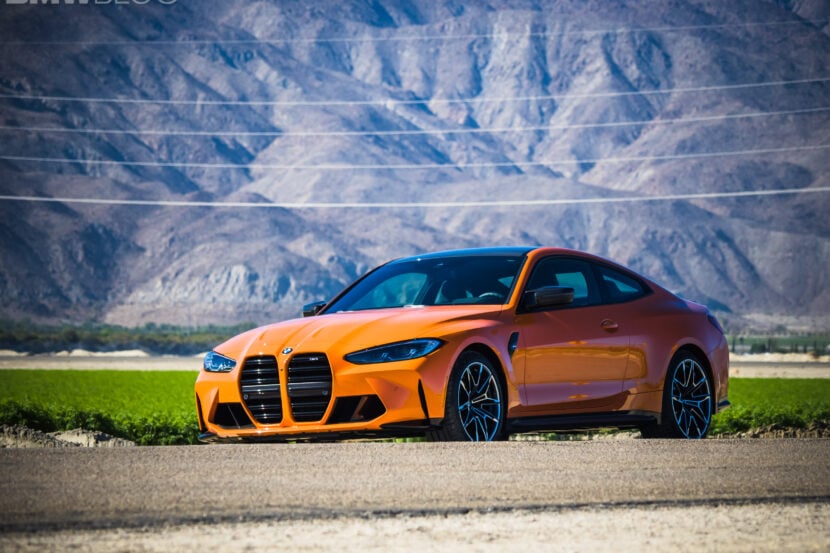BMW M4 Studie AG at Tokyo Auto Salon gets orange look inside and out
