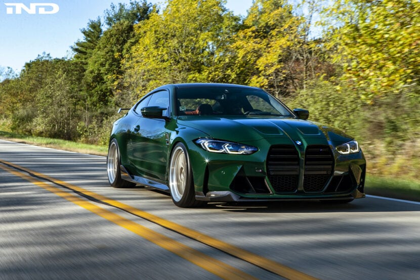 Custom 2021 BMW M4 in British Racing Green heading to SEMA