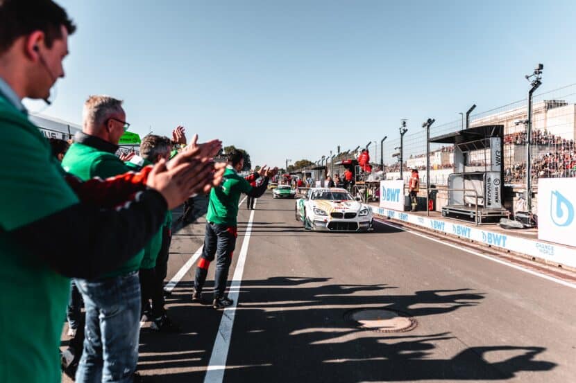 BMW M6 GT3 comes in seventh in its final race, at Norisring