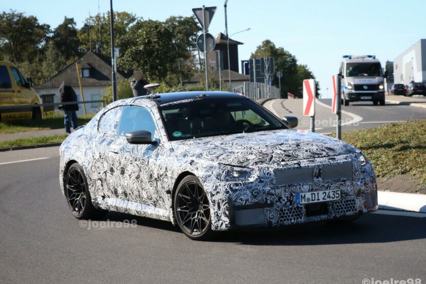 Unusual BMW M2 Prototype Spied Testing — Is It a Competition version?