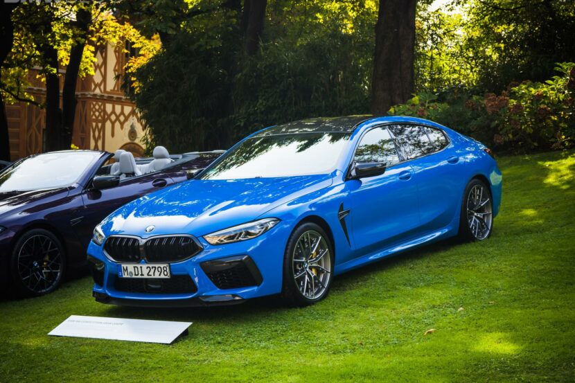 Villa d’Este: BMW M8 models displayed in BMW Individual Colors