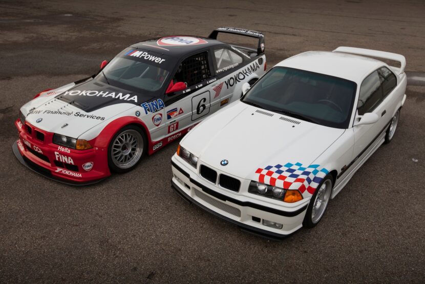 E36 M3 LTW with DTM car