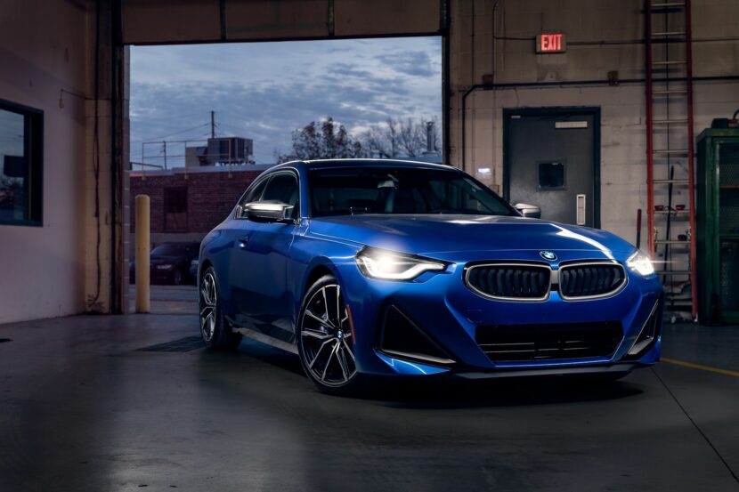2022 BMW M240i Coupe looks stunning in Portimao Blue