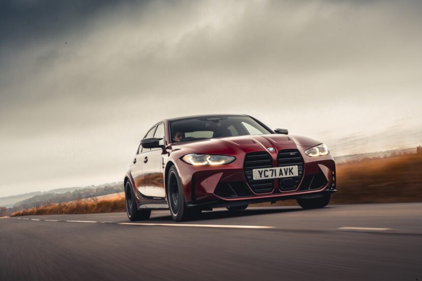 2022 BMW M3 Competition xDrive painted in Aventurine Red