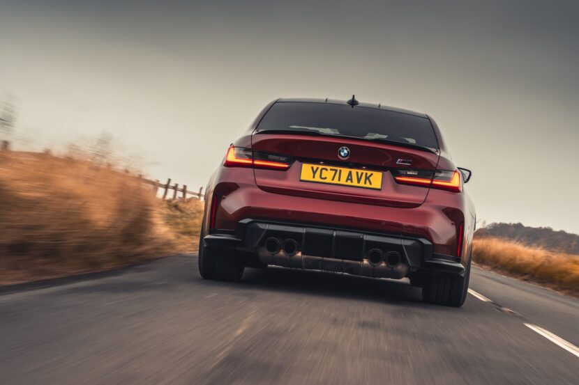 Potential 2023 BMW M3 CS Stalked From Behind On The Autobahn