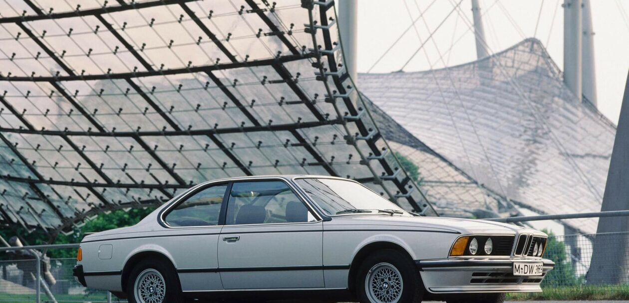 E24 6 Series side view