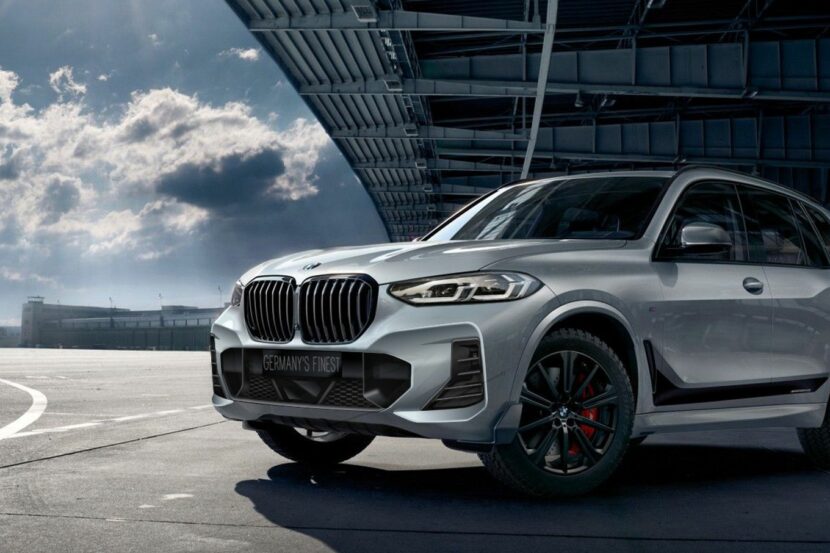 2023 BMW X5 LCI Facelift Rendering Shows a Sleek Front-End