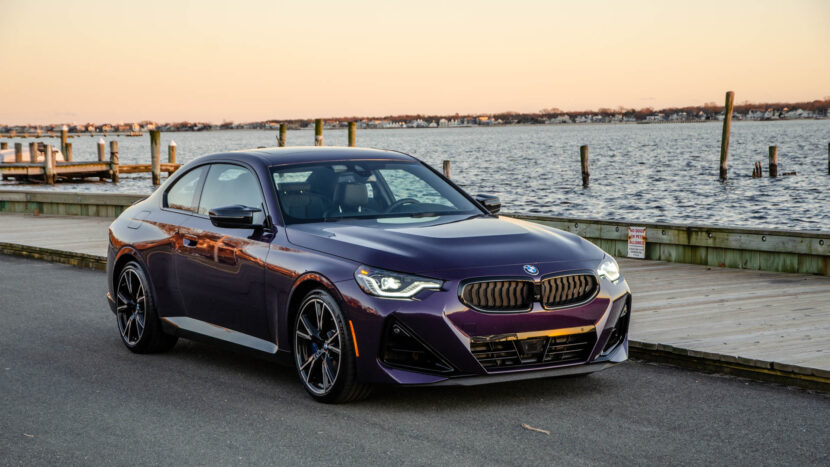 BMW M240i Coupe in Thundernight Metallic