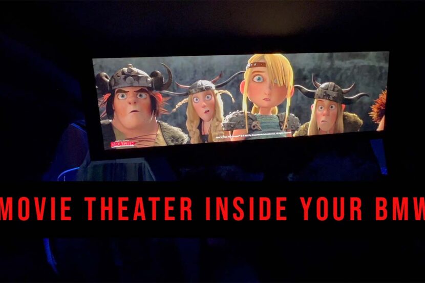 Exclusive Demo: BMW Theater Screen – 31 inch and 8K resolution