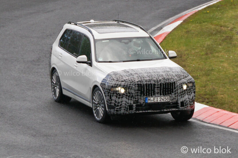SPIED: BMW X7 LCI Seen at the Nurburgring
