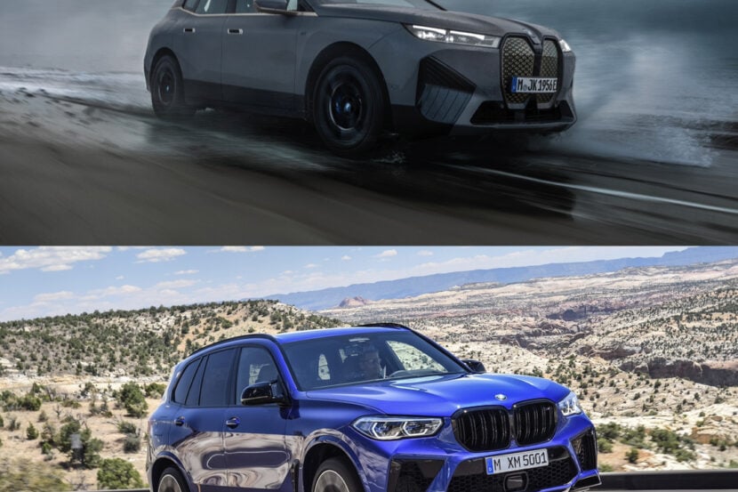 Photo Comparison: BMW iX M60 vs BMW X5 M — Electric vs Internal Combustion