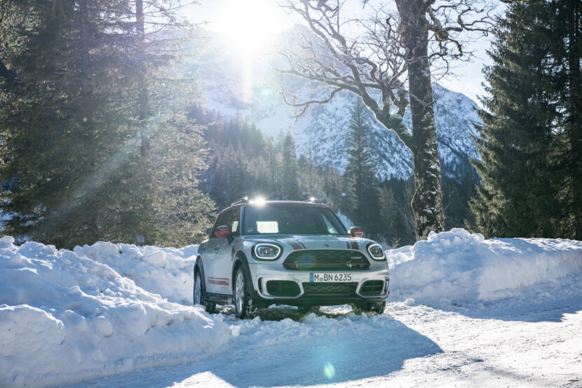 Watch the MINI Countryman John Cooper Works Play in the Snow
