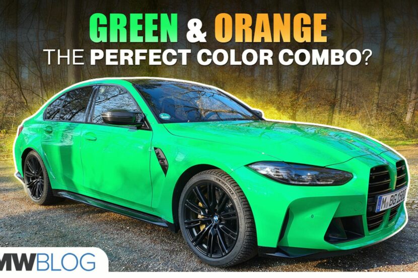 We take a look at the 2022 BMW M3 in Signal Green – VIDEO