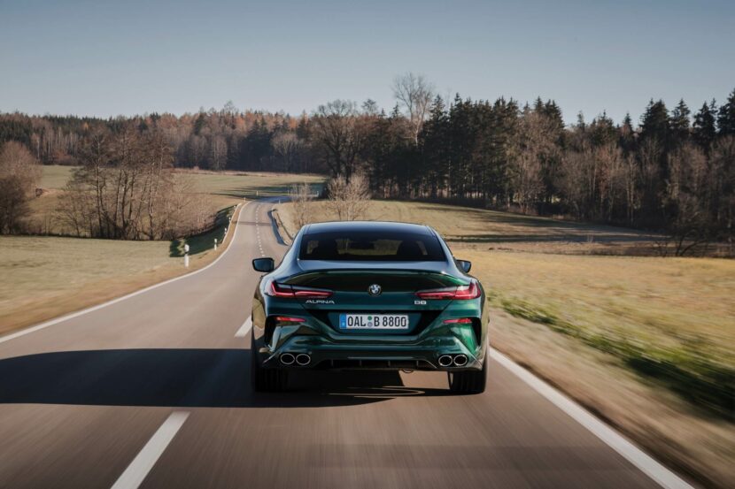 ALPINA B8 Gran Coupe reaches 327 km/h on the Autobahn