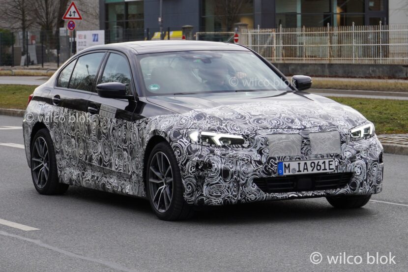 The first-ever BMW i3 electric sedan spotted in Germany