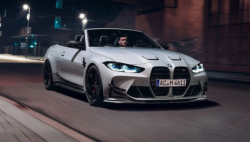 BMW M4 Convertible By AC Schnitzer With 610 HP Has Fun In The Snow