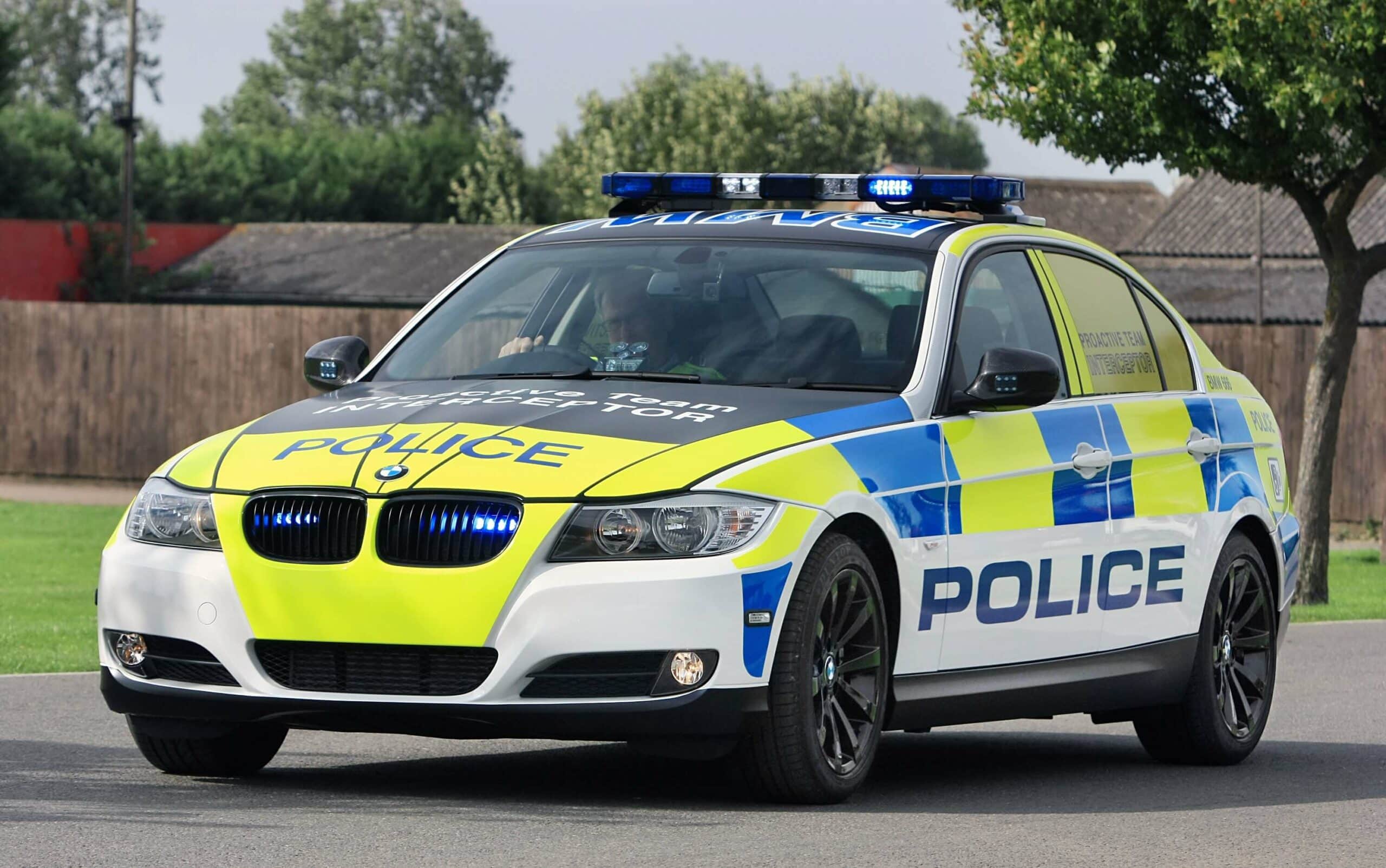 BMW Police Car