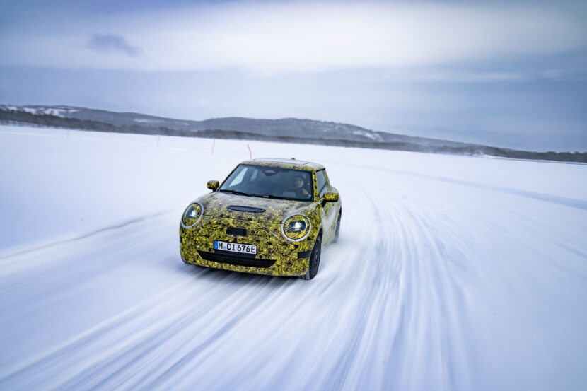 Next-Gen MINI Electric 3-Door Goes Testing in the Arctic Circle