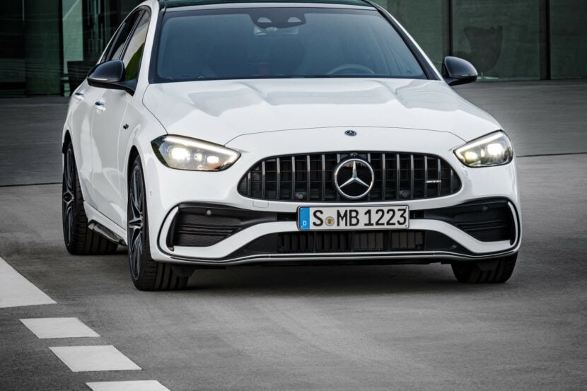 New AMG C63 With 670 HP From Hybrid 4-Cylinder Engine Outpunches M3
