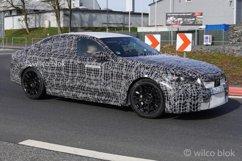 2024 BMW M5 Plug-in Hybrid goes out for testing trials