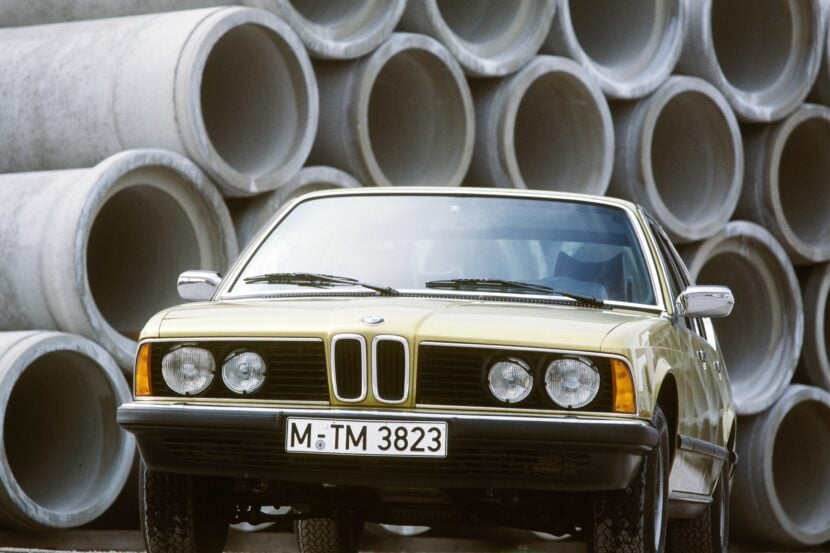 BMW Looks Back At 7 Series E23 Prototypes With Funky Camo