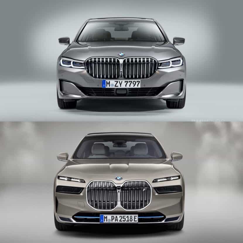 G11/G12 BMW 7 Series facelift vs pre-facelift