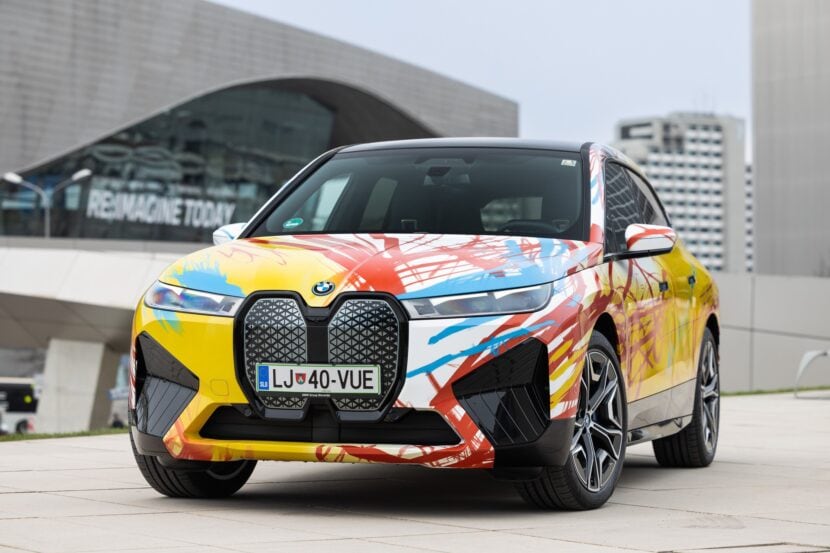 Colorful RE:DESIGN iX Marks 50 Years Of BMW’s Cultural Engagement