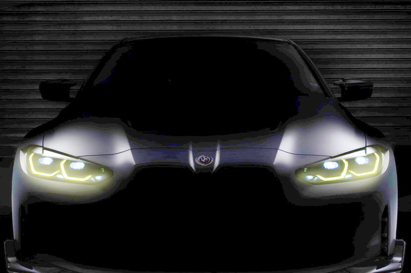 BMW M4 CSL Final Teaser Reveals Carbon Fiber Hood