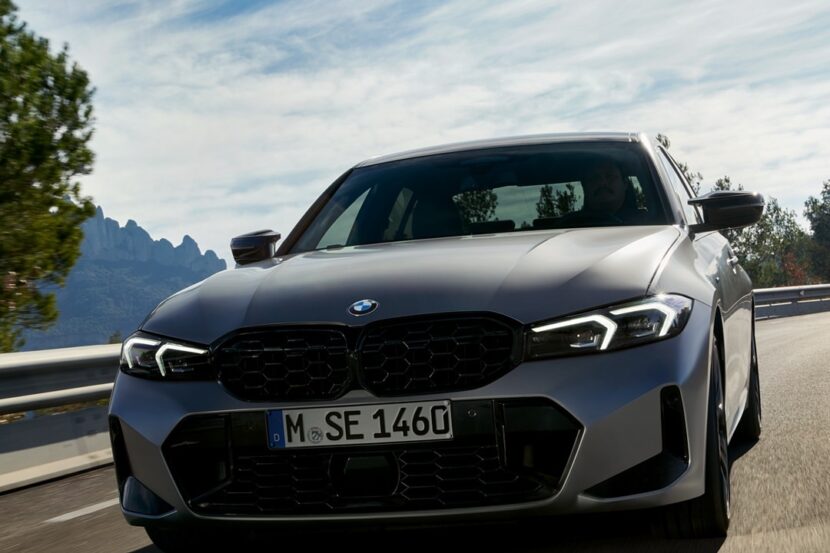 2023 BMW M340i Looks Great In Skyscraper Grey With Red Interior