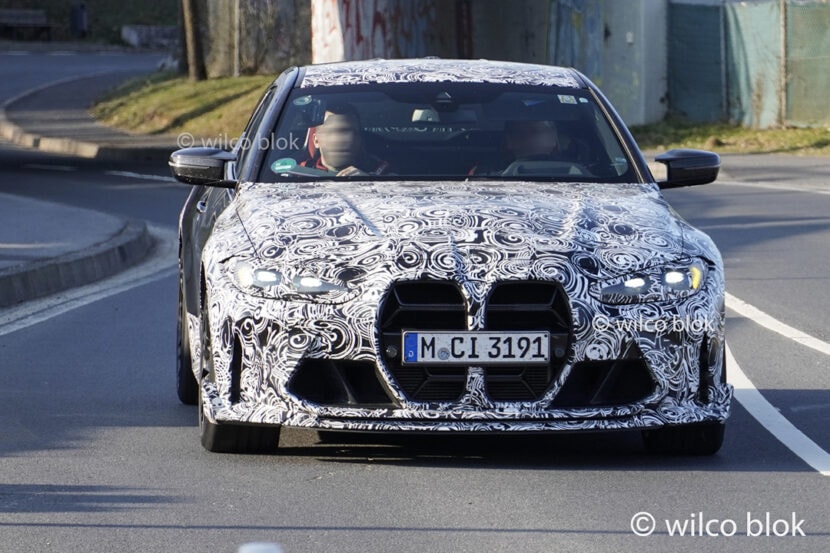 SPIED: BMW M4 CSL Seen Getting on the ‘Ring