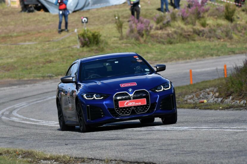 BMW i4 M50 Sets EV Record At 2022 Simola Hillclimb